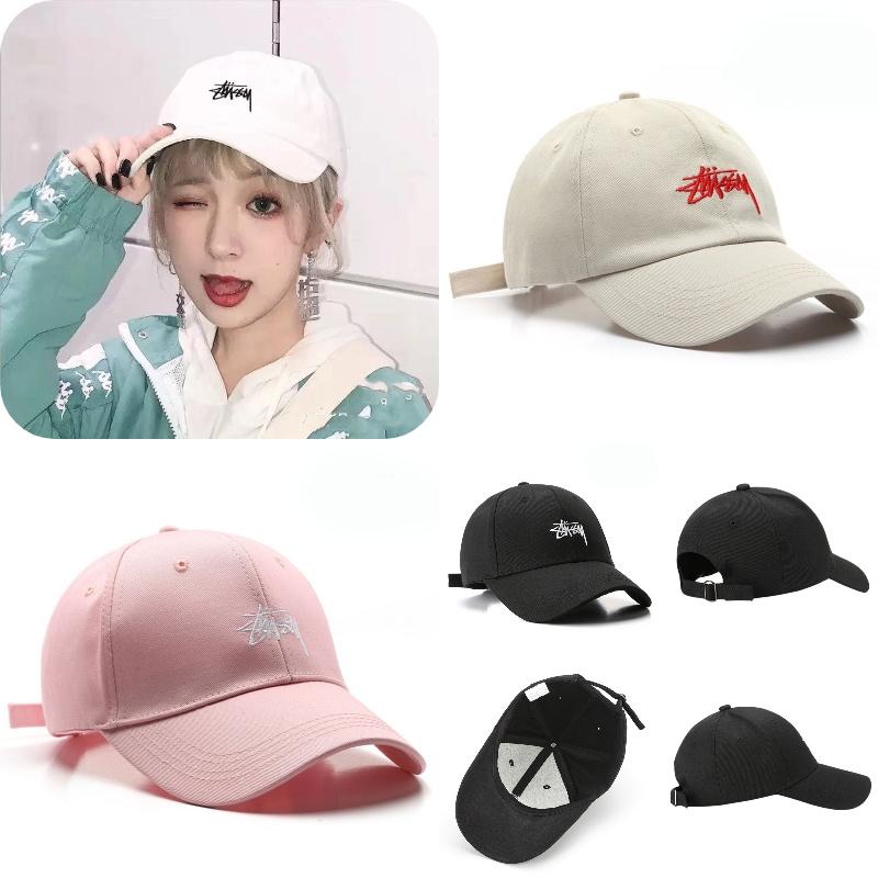 Stussy Personalized Letter Embroidery Baseball Cap For Men And Women