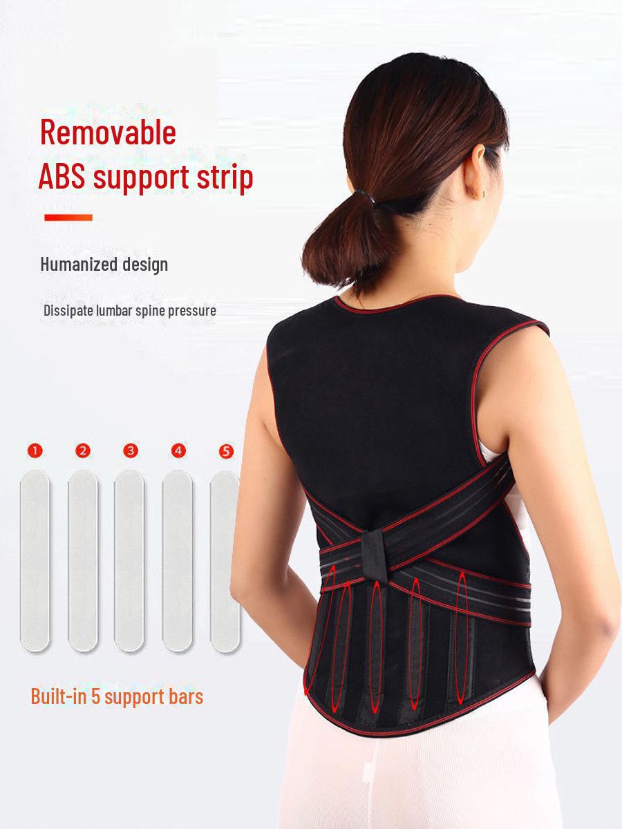 

Турмалиновый магнитный самонагревающийся плечевой пояс рубашка спина накидка жилет теплый жилет Upgraded and extended 5 supports; XL