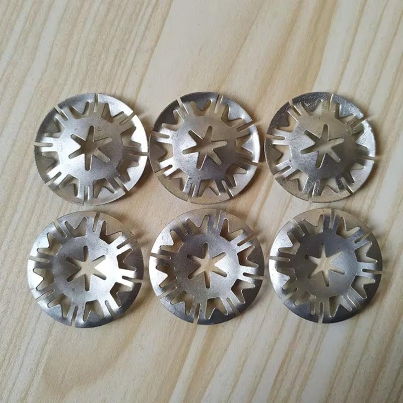 Pack of 10 30mm Car Hood Thermal Insulation Retainers Temperature Resistant Clips Trunk Insulation Fasteners for Vehicle 