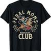Feral Moms Raising Hellions Social Club Tiger Rider T-shirt