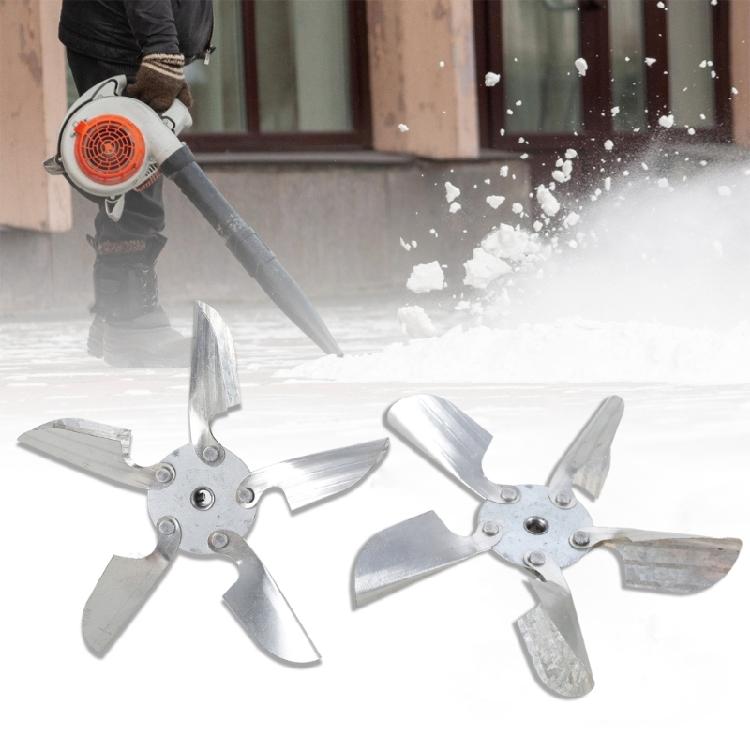 Air Compressor Fan Leaf Heat Dissipation Engineering Fan Leaf Replacement 5 Leaf Fan Leaf 12/15cm