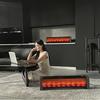 Yangzi Voice-Controlled Skirting Heater with 3D Flame Simulation for Home