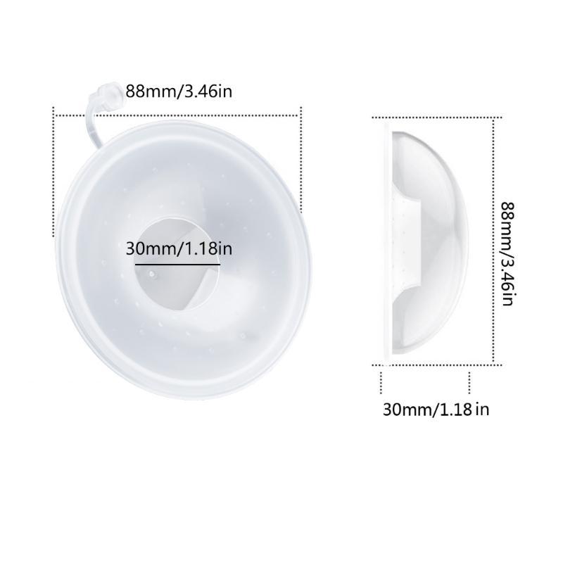 M76C Silicone Breast Shells Milk Collector Nursing Moms Breast Milk Saver Collect Cup