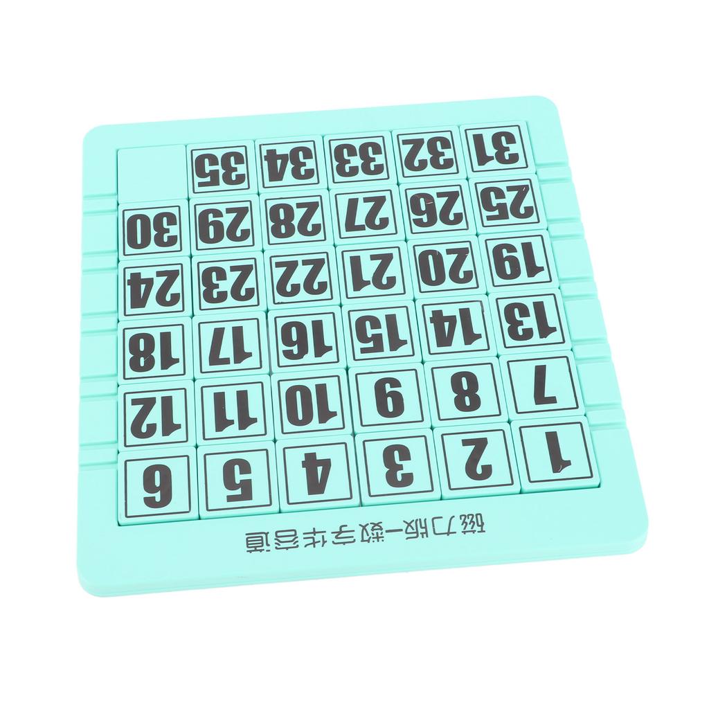 Kids Mathematics Sliding Puzzle Board Develop Logical Thinking Intellectual Magnetism Sliding Toy