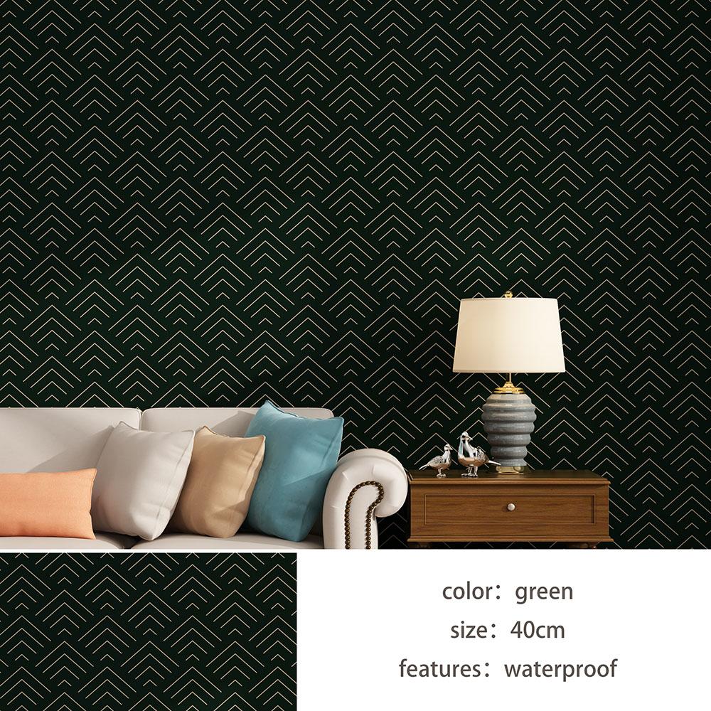 

40см современная наклейка на стену в европейском стиле водонепроницаемая и влагостойкая утолщенные обои для фона украшение комнаты спальня 40cmX1m