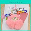 Adorable Plush Monster Phone Chain Keychain Colorful Cartoon Keyring Accessory Gift
