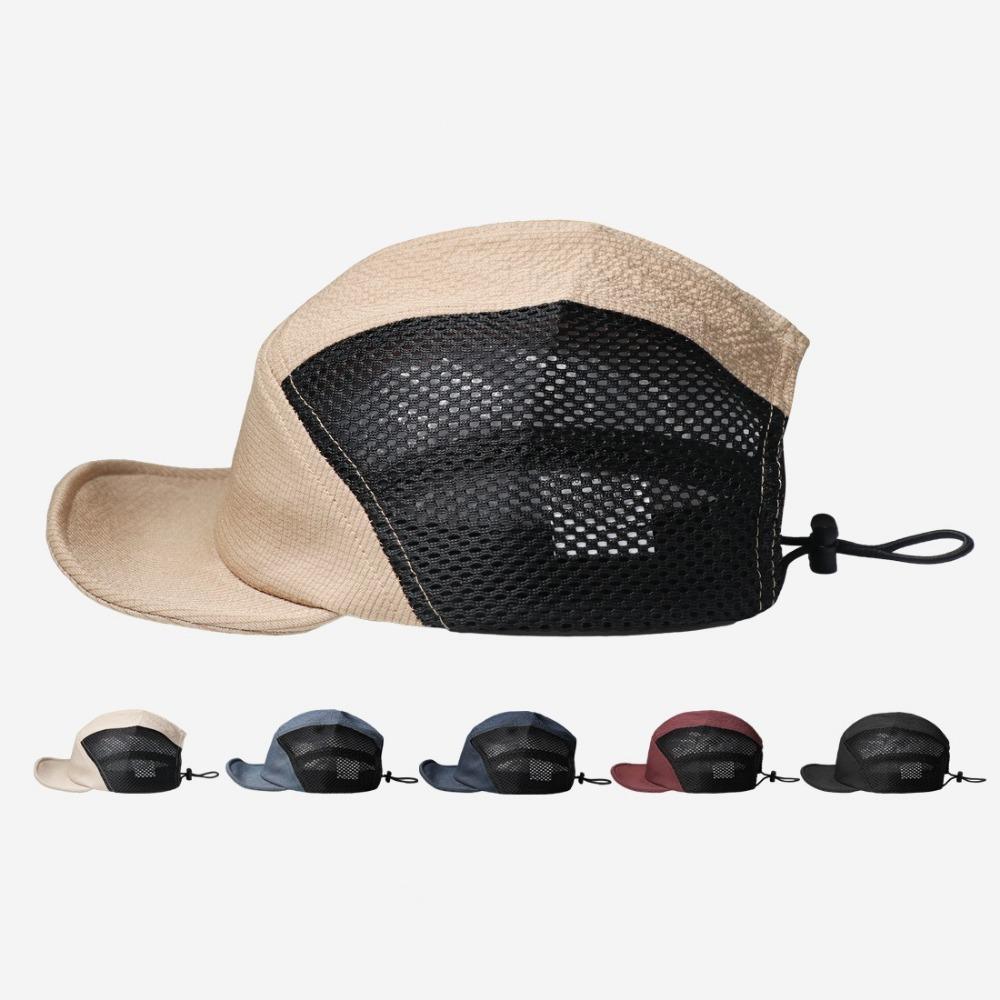Outdoor Quick-drying Short Brim Baseball Cap Breathable Face Small Hip-hop Cap Sunscreen Hat Men Women