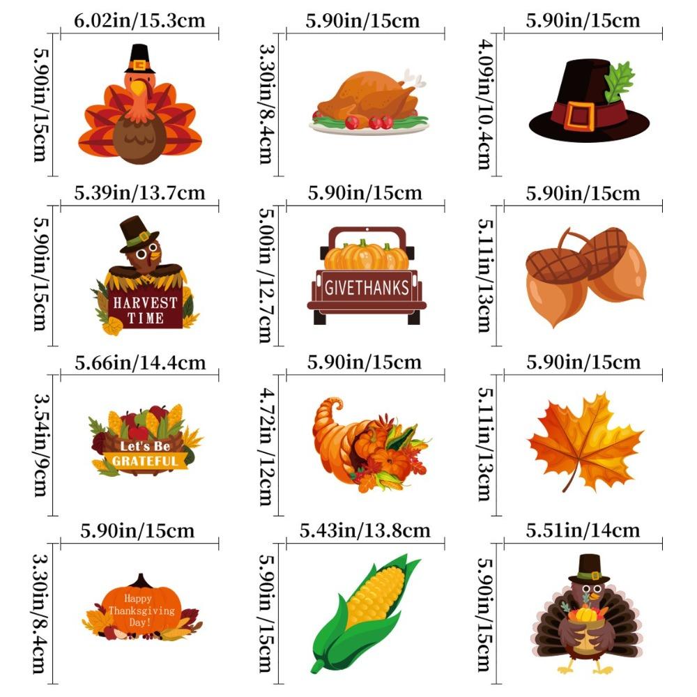 Celebration Thanksgiving Spirals Hanging Flag Party Decoration Supplies  Indoor Outdoor Decorations