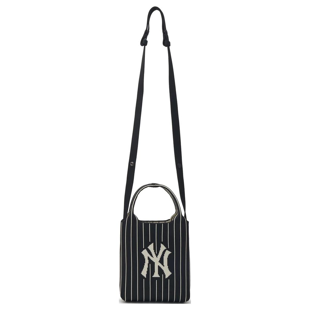 New MLB Polyester Shoulder Bag Crossbody Bag Handbag Regular Unisex Black 3ACRS034N-50BKS