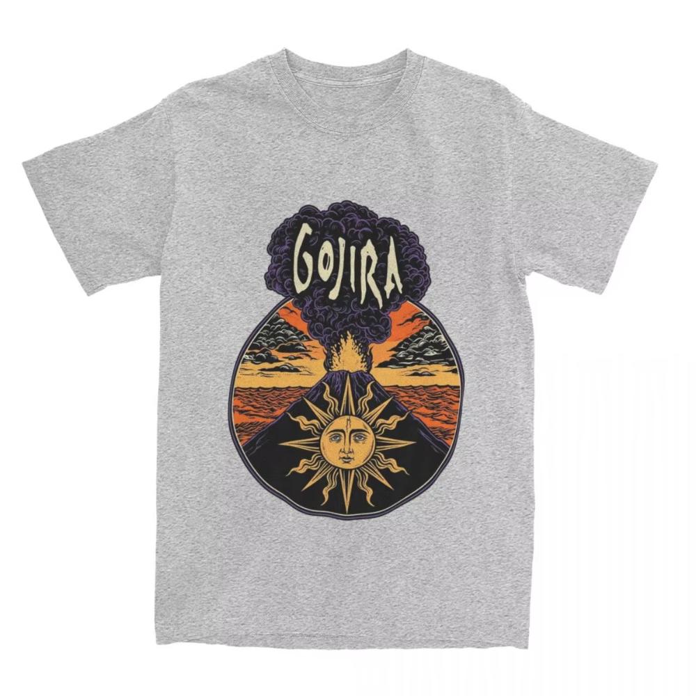 

Men Women T-Shirts Gojiras Music Heavy Metal T-Shirts Humor Beach Tee Shirt Y2K Basic Custom Logo Cotton Tops Gift Idea 3XL
