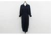 2026 Spring/Summer French Retro Over-the-Knee Lace-up Dress with Batwing Three-Quarter Sleeves