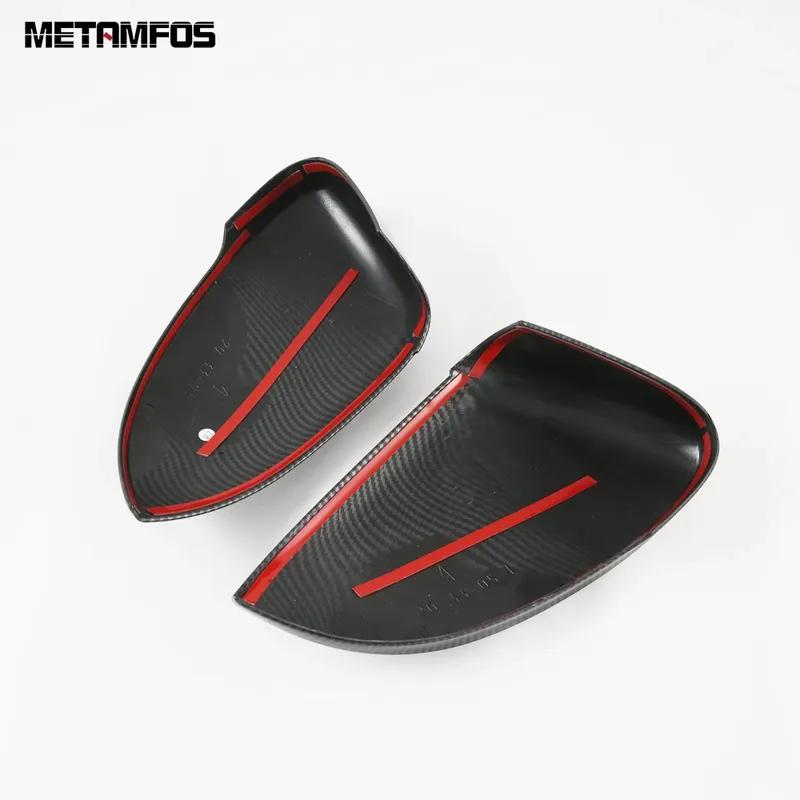 Car Accessories For Volkswagen VW Golf 8 MK8 Pro R -  2024 Exterior Chrome Rear View Side Door Mirror Cover Trim