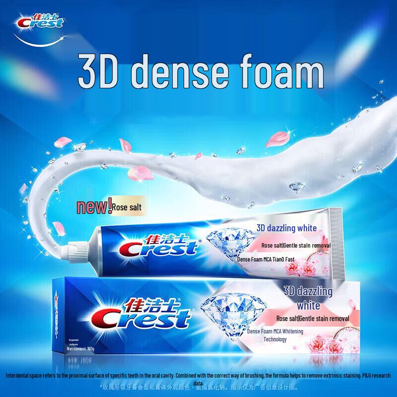 Crest 3D White Toothpaste 5-Pack