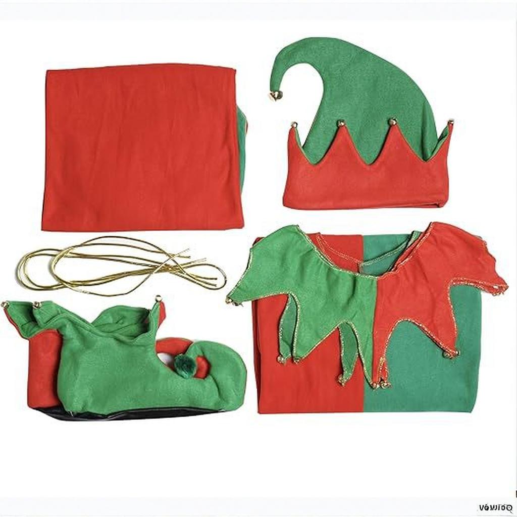 Unisex Christmas Adult Masquerade Festival Performance Costume Set