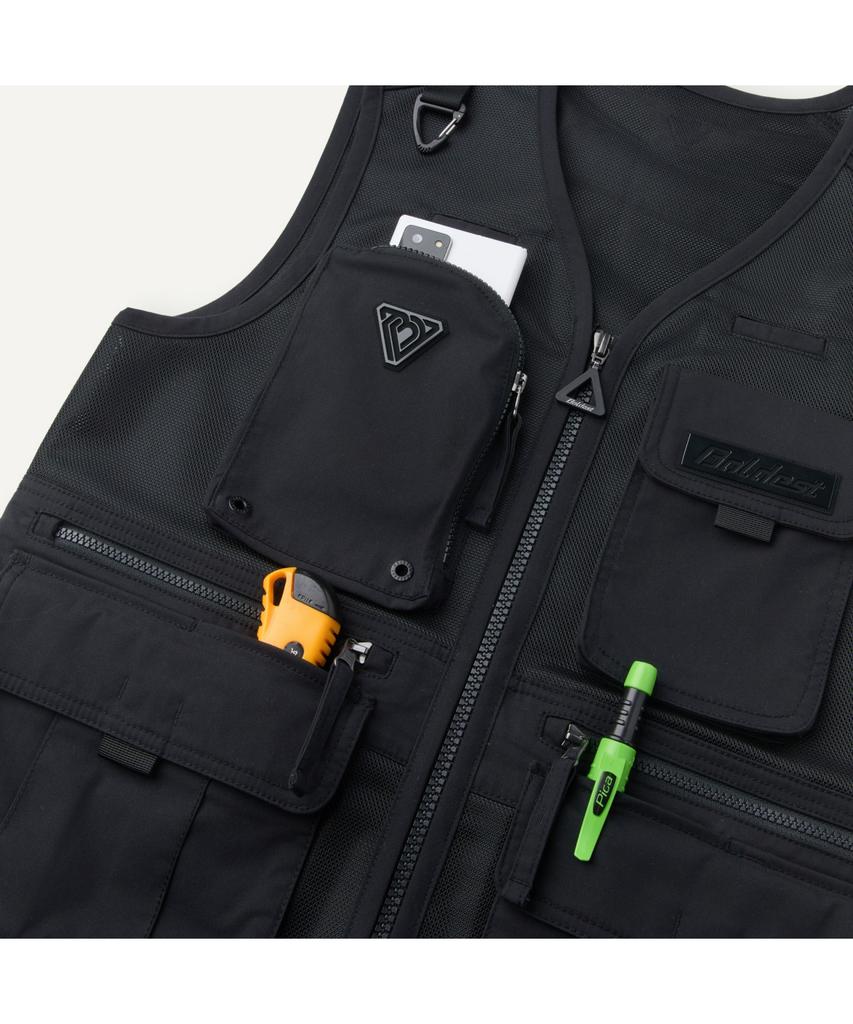 Boldest All-Round Work Mesh Vest V5 2Avam26002Bks