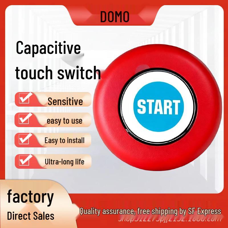 

Rail Transit Capacitive & Inductive Touch Switch 8G4P-10 w/ Ground