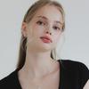 J.Lauren Bold Pebble Tweed Silver Ear Cuff M03942
