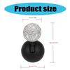 Diamonds Joystick Cover for Car Vehicle Rhinestones Push Start Button Decoration Easy Install Car Ignition Rockers