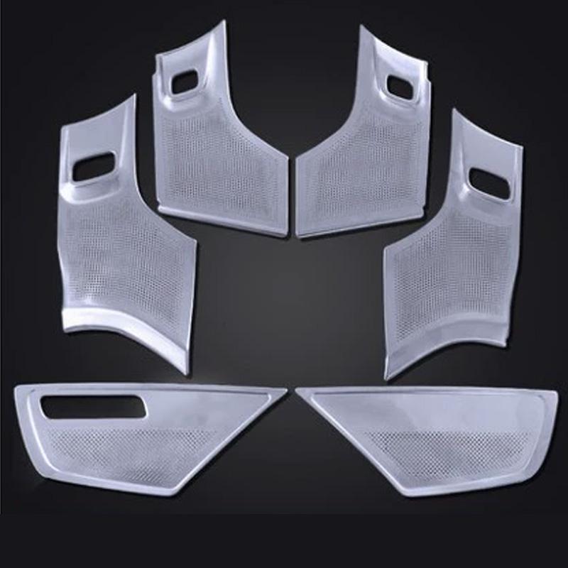 

For Volvo XC90 door sound hood metal high and low four door speaker panel decoration kit Car accessories 2015- 2024 2025 No memory buttons