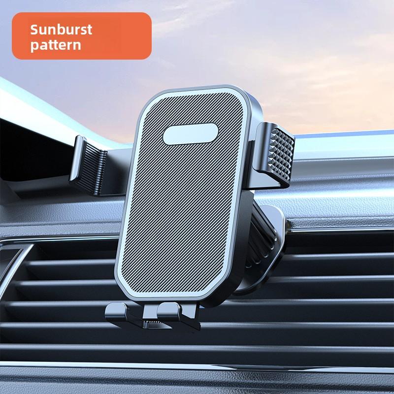Автомобильный держатель для телефона, автомобильный держатель для телефона с навигацией на воздуховоде, универсальный гравитационный автоматический зажимной кронштейн для поддержки зеркала