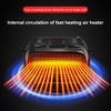 Car Heater Demister Defogger 12V/24V Windshield Defogging Defrosting Heater Universal Angle Adjustment Auto Accessories CT01