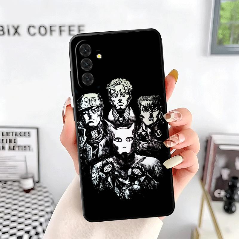 JoJo Adventure Killer Queen Soft Phone Case for Samsung A17 A37 A57 A16 A26 A36 A56 A15 A25 A35 A55 A14 A24 A34 A54 A13 A23 A33