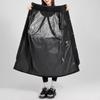 Luxury high-end winter long over-the-knee solid color loose thick windproof down jacket for men and women couples