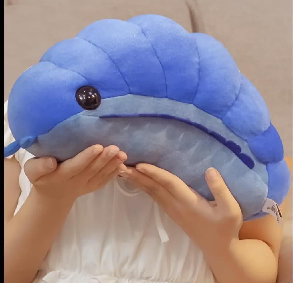 Giant Isopod Plush Animal Pill Bug Toy, Cute Toy, Decorative Ornament, Gift