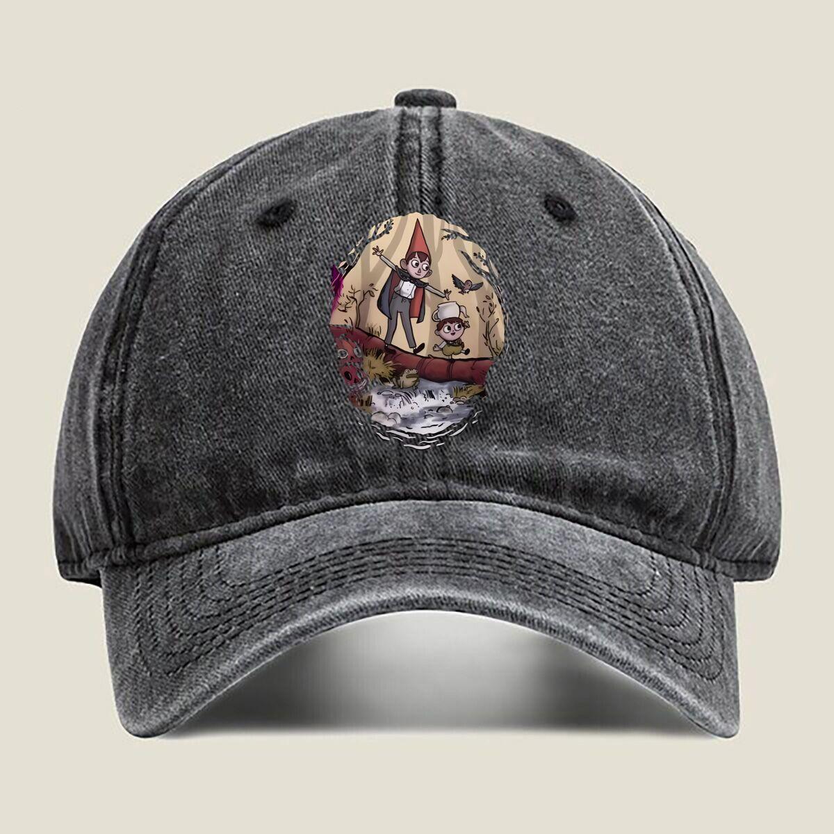 

Gnome Camp Adventure Fashion Washed Baseball Cap Outdoor For Womens Unisex Female Beach Dad Hat Hip Hop One Size чёрный