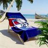 Western Bulldogs Print Beach Towel, Large Soft Quick Dry Towel for Beach Camping Swimming