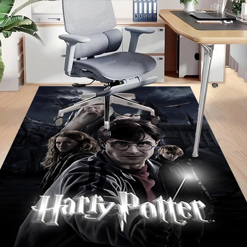 1pc Harry Potter Carpet, for Home & Office Decor, Desk Chair Carpet, Festive Gift,Conference Room CarpetL1118