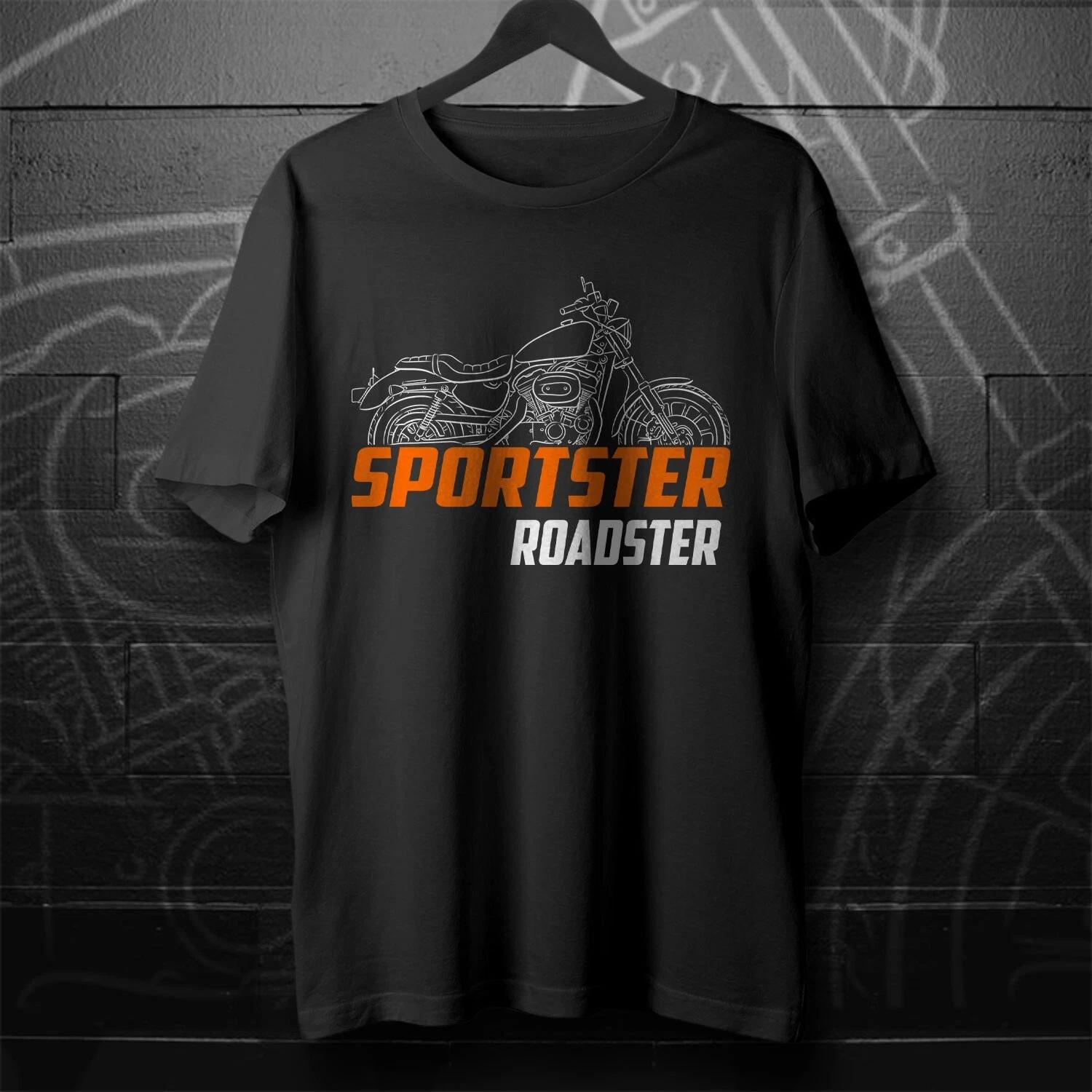 

Black men s and women s T-shirt For Harley-Davidson Sportster XL 883R Roadster 2006-15- Motorcycle S
