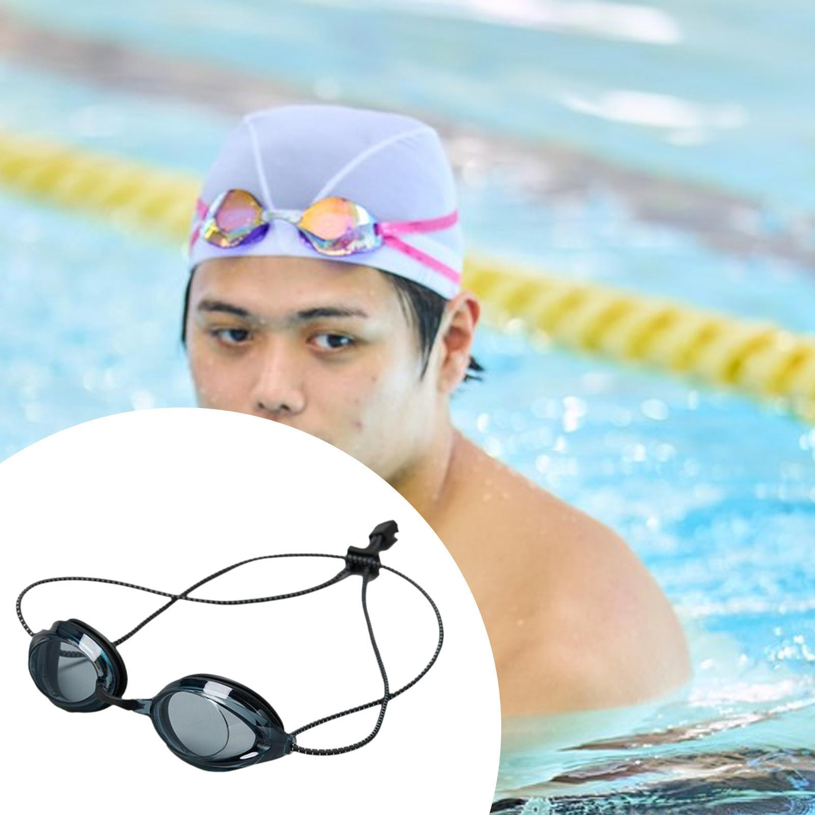 

Очки для плавания Антизапотевающие очки Профессиональный регулируемый ремешок