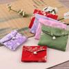 1 piece of jewelry bag: drawstring/zippered cloth pouch, for bracelets & accessories, packaging storage