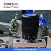 ZONESUN ZS-SY1520 Pneumatischer Siebdrucker Flachdruckmaschine für Kleidung & Kartons
