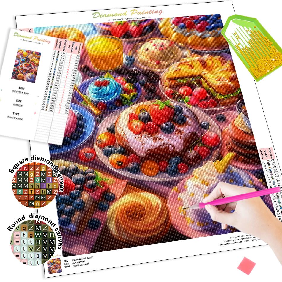 Diamond Painting Kit Completo Abstract Cross Stitch Kits Embroidery Diamond Mosaic Crystal Paint With Diamonds Diy Gift