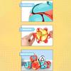 Farbwechselnde magische Fidget-Kugel mit einziehbarem Design für Kinder und Erwachsene, zufällige Farben
