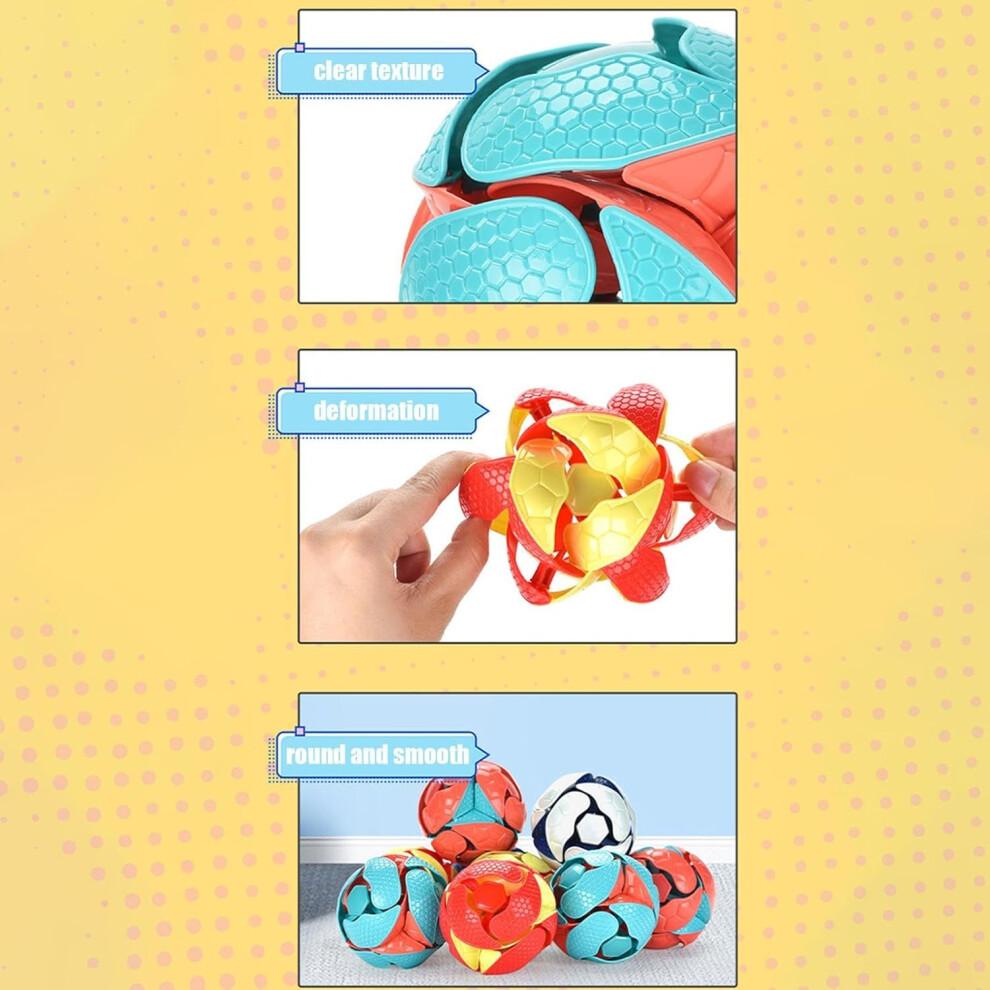 Farbwechselnde magische Fidget-Kugel mit einziehbarem Design für Kinder und Erwachsene, zufällige Farben