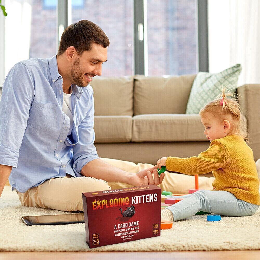 Kittens Exploding Original Edition Card Games Party Games Adults Teens Kids