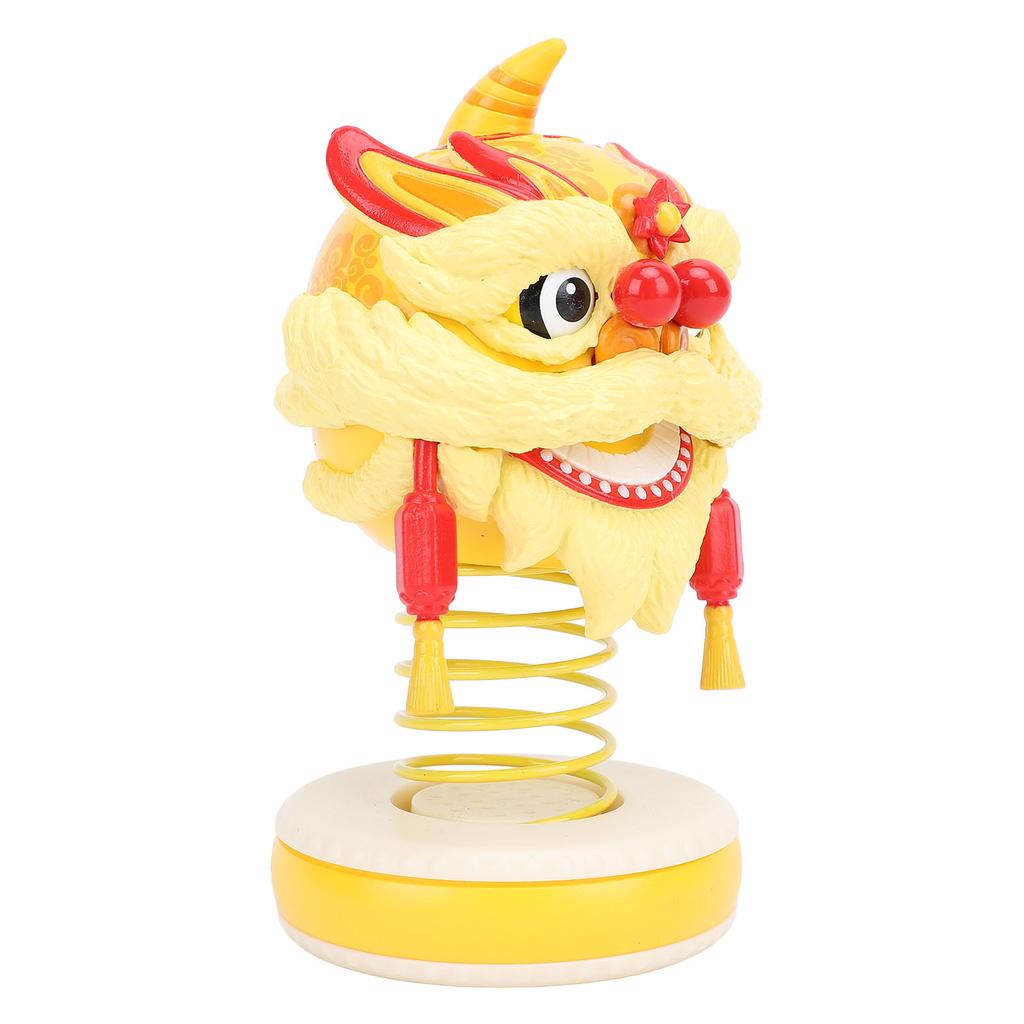 Lion Dance Decoration Innovative Spring Lion Dance Nodding Ornament Handicraft Lion Dance Figurine for Car