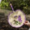 Woven Cattail Fan, Ancient Style Round Fan, Portable Hanfu Chinese Style Woven Fan, High Aesthetic Value, Summer Use