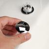 Sink Overflow Covers Copper Wash Basin Overflow Ring Plug Replacement Sink Hole Cover Durable Kitchen Bathroom Accessories