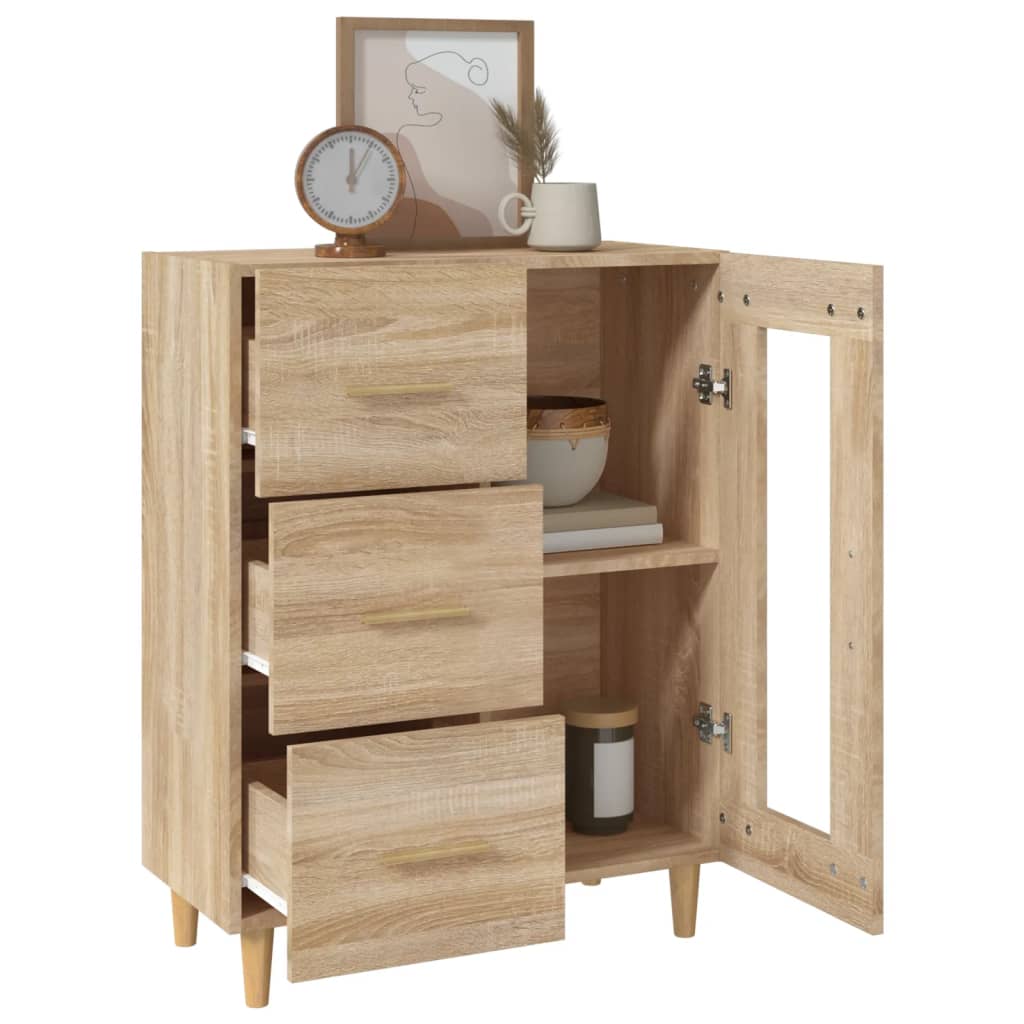 Sideboard Sonoma Oak 69.5 x 34 x 90 cm Particleboard