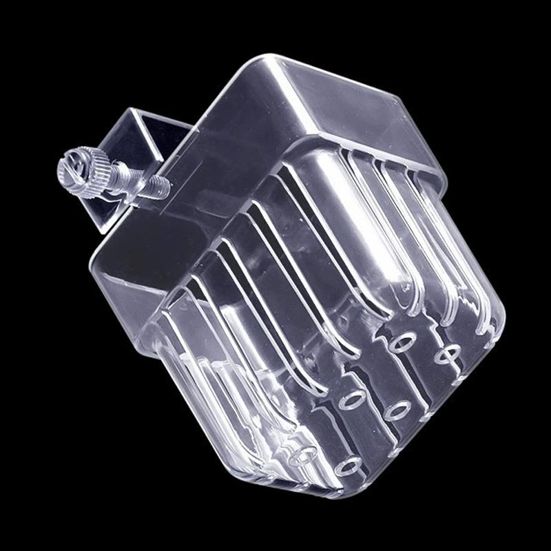 Hydroponischer Pflanzbecher Haushalt Wassergras Pflanzbecher Wandmontiert Hoch Transparent Fischbecken Landschaftsdekoration