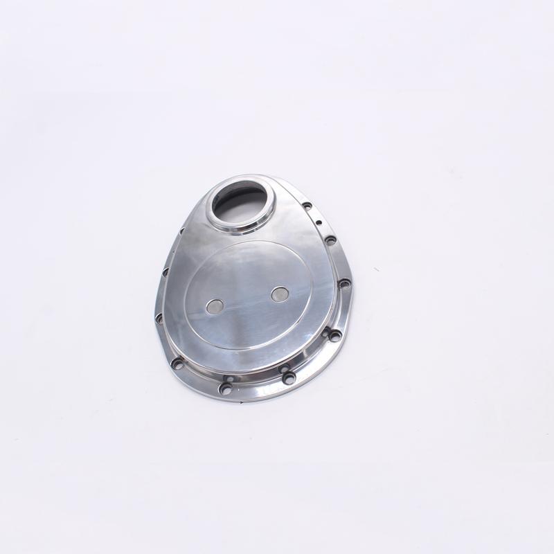 Polish Aluminum Timing Chain Cover Small Block For SBC Chevy 283 305 327 350 383 400 Engine Repair Parts Automobile Accessories