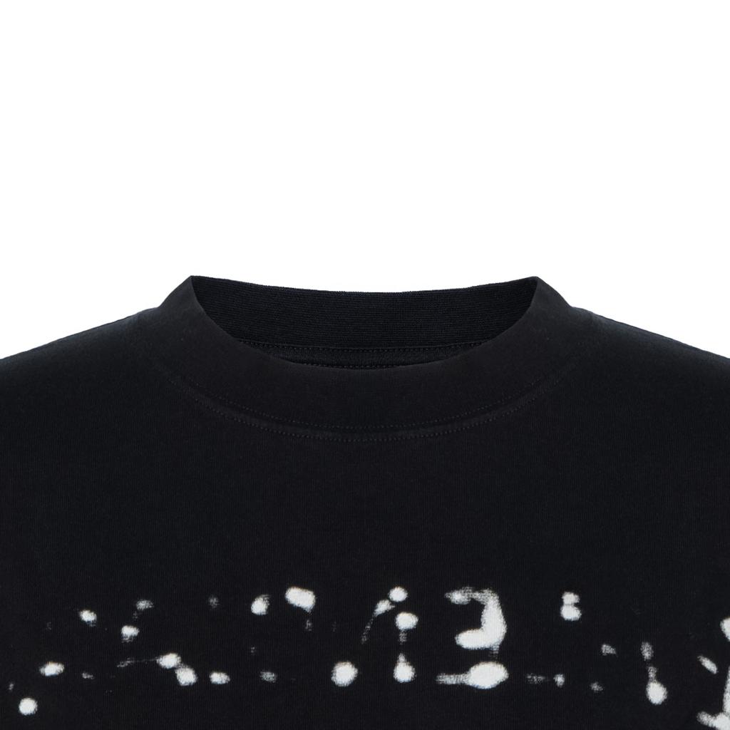 Balenciaga Large Fit T Shirt 'Black/White' 641655TOVO51070