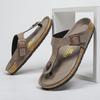 Ciabatte Sandali da Spiaggia Antiscivolo Resistenti all'Usura alla Moda da Uomo - Taglia Grande Scarpe Moda Casual da Esterno