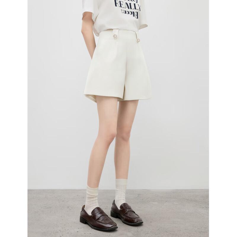 Qiushui Yiren Women's A-Line Casual Shorts