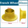 74mm*20 Brazing Diamonds Marble Edging Discs Angle Grinder Grinding Wheel 1/4 Round Hand Profile Wheel