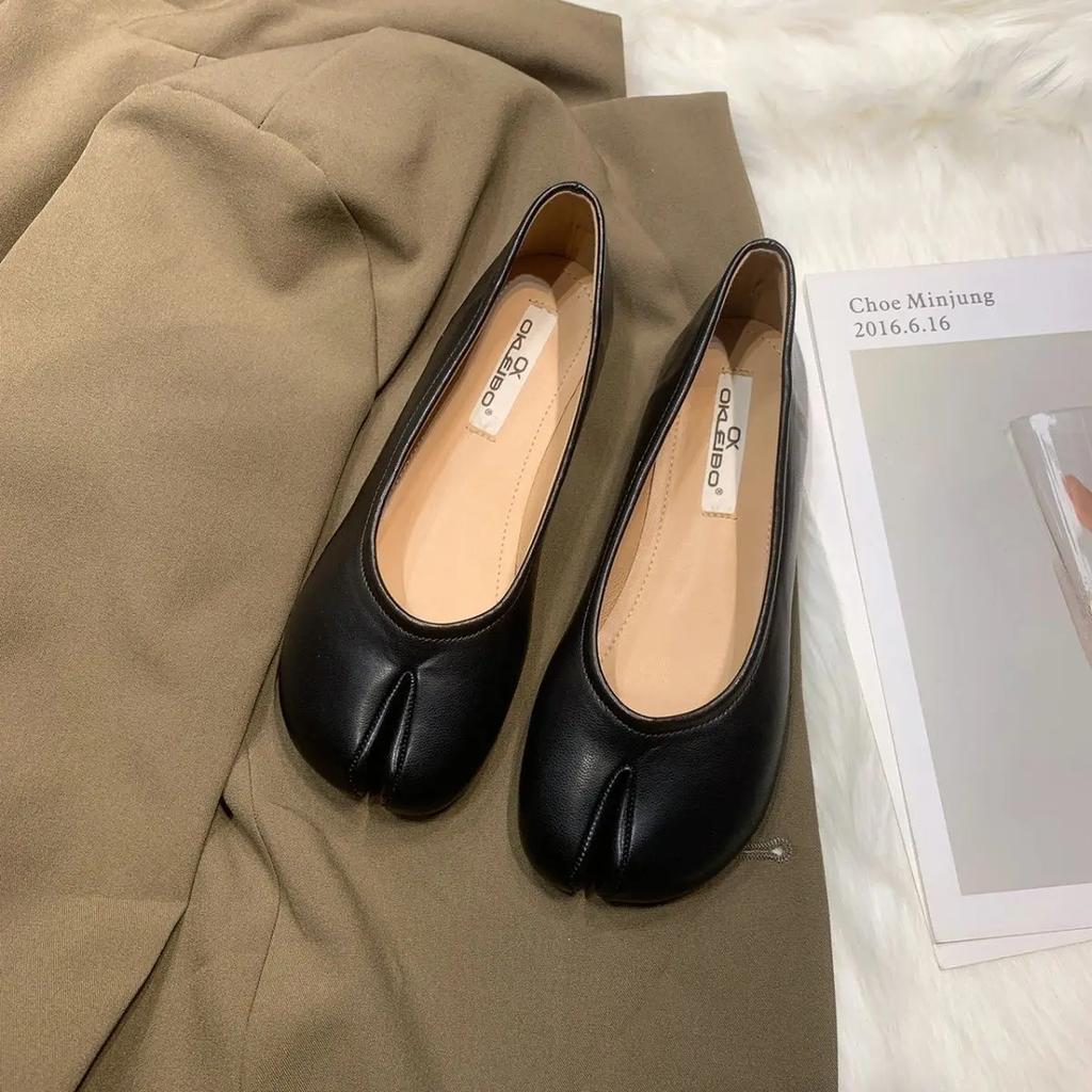 Mokasyny Brązowe Płaskie Buty Damskie Urocze Kawaii Niskie Obcasy Eleganckie Buty Damskie Beau Today Styl Koreański 39 Y2k Młode Sukienka